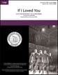 If I Loved You TTBB choral sheet music cover